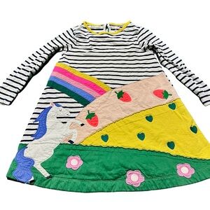 Boden playful appliqué dress